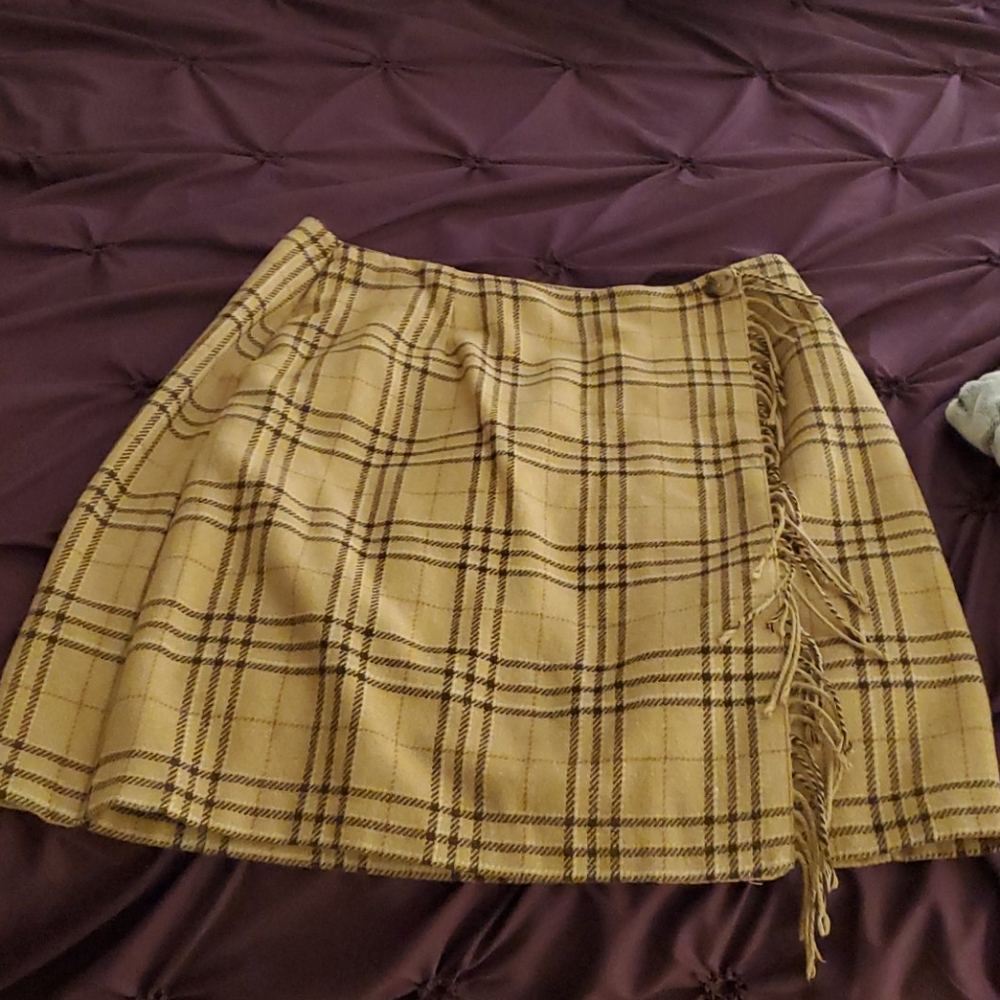 Sag Harbor wool blend skirt